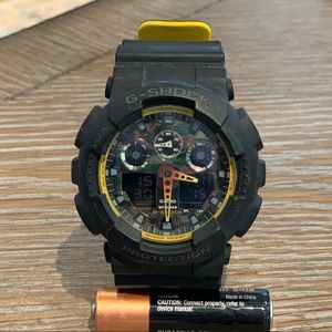 Casio G Shock GA100 BY